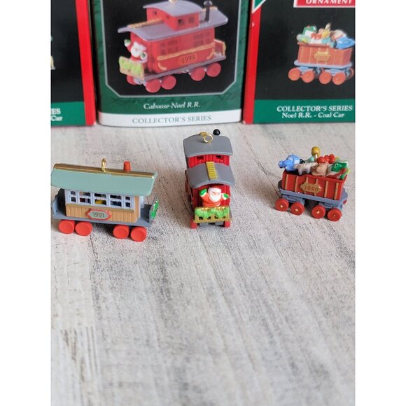 Hallmark Noel Kohl car miniature variety ornament set Xmas - Picture 5 of 5